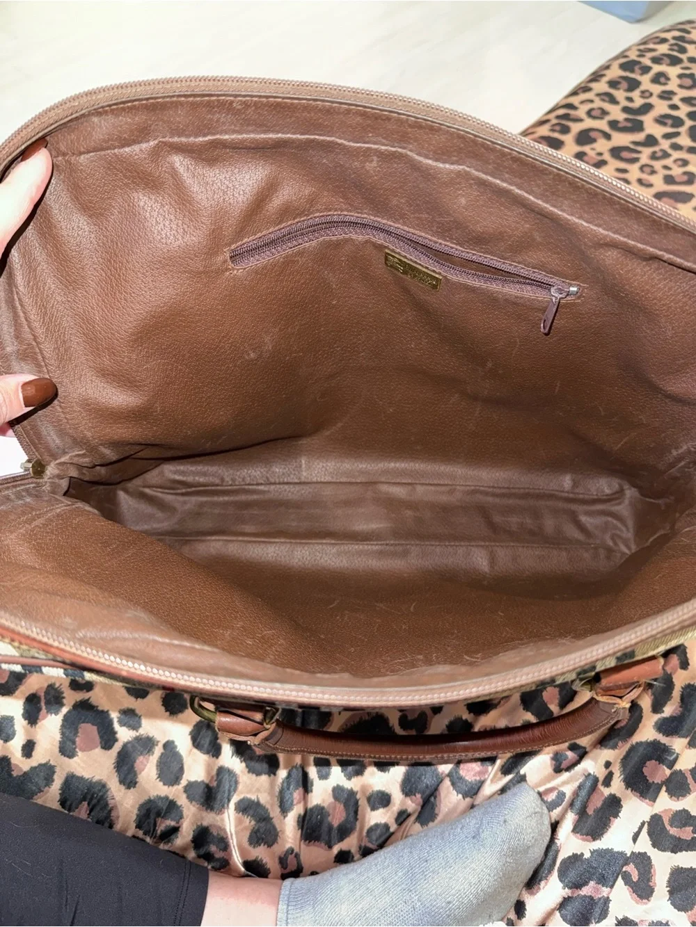 Burberry’s Novacheck briefcase